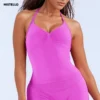 histello impact palangre haut à bretelles sport yoga gilet femmes fitness débardeur gymnase beau dos ouvert soutien gorge course entraînement licou