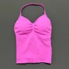 histello impact palangre haut à bretelles sport yoga gilet femmes fitness débardeur gymnase beau dos ouvert soutien gorge course entraînement licou