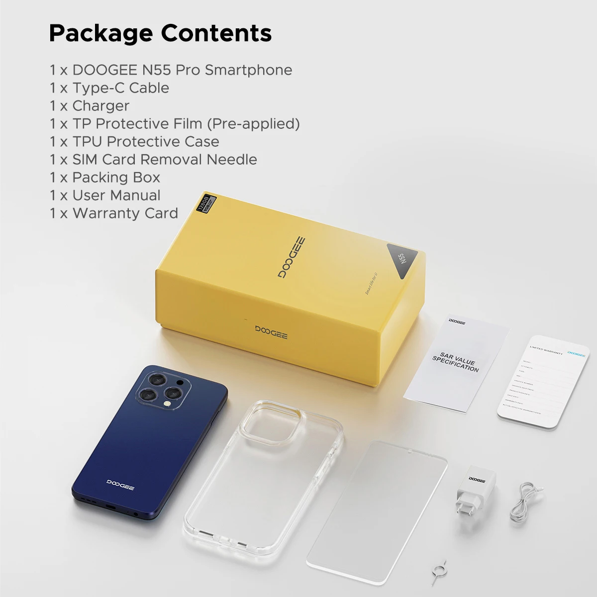 doogee n55 android 14 smartphone 6.56 « hd doogee n55 android 14 smartphone 6.56 « hd