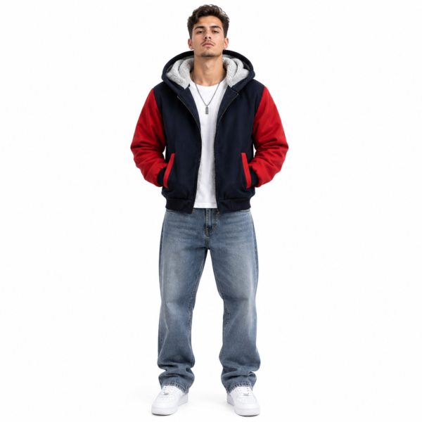 cardigan homme Épais doublé à capuche
