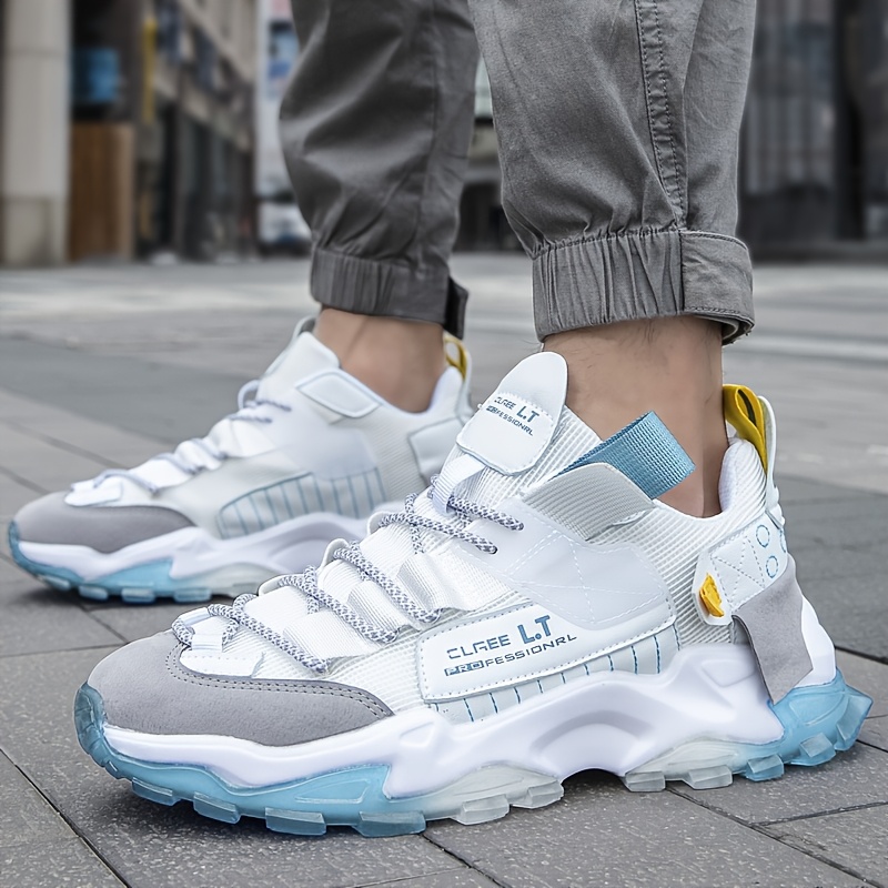 baskets de papa tendance et décontractées pour hommes, idéales pour l'extérieur, respirantes et antidérapantes, parfaites pour la route baskets de papa tendance et décontractées pour hommes, idéales pour l'extérieur, respirantes et antidérapantes, parfaites pour la route