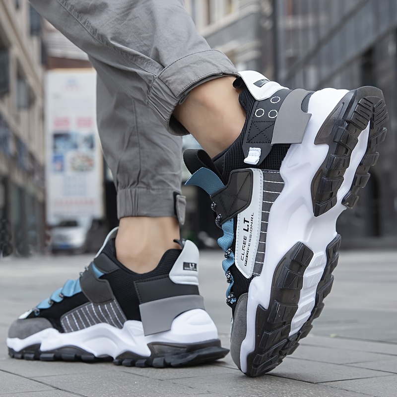 baskets de papa tendance et décontractées pour hommes, idéales pour l'extérieur, respirantes et antidérapantes, parfaites pour la route baskets de papa tendance et décontractées pour hommes, idéales pour l'extérieur, respirantes et antidérapantes, parfaites pour la route