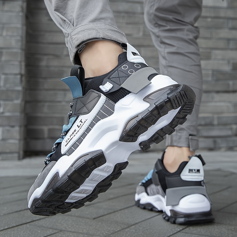 baskets de papa tendance et décontractées pour hommes, idéales pour l'extérieur, respirantes et antidérapantes, parfaites pour la route baskets de papa tendance et décontractées pour hommes, idéales pour l'extérieur, respirantes et antidérapantes, parfaites pour la route