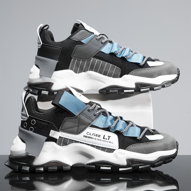 baskets de papa tendance et décontractées pour hommes, idéales pour l'extérieur, respirantes et antidérapantes, parfaites pour la route baskets de papa tendance et décontractées pour hommes, idéales pour l'extérieur, respirantes et antidérapantes, parfaites pour la route