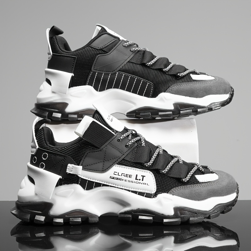 baskets de papa tendance et décontractées pour hommes, idéales pour l'extérieur, respirantes et antidérapantes, parfaites pour la route baskets de papa tendance et décontractées pour hommes, idéales pour l'extérieur, respirantes et antidérapantes, parfaites pour la route