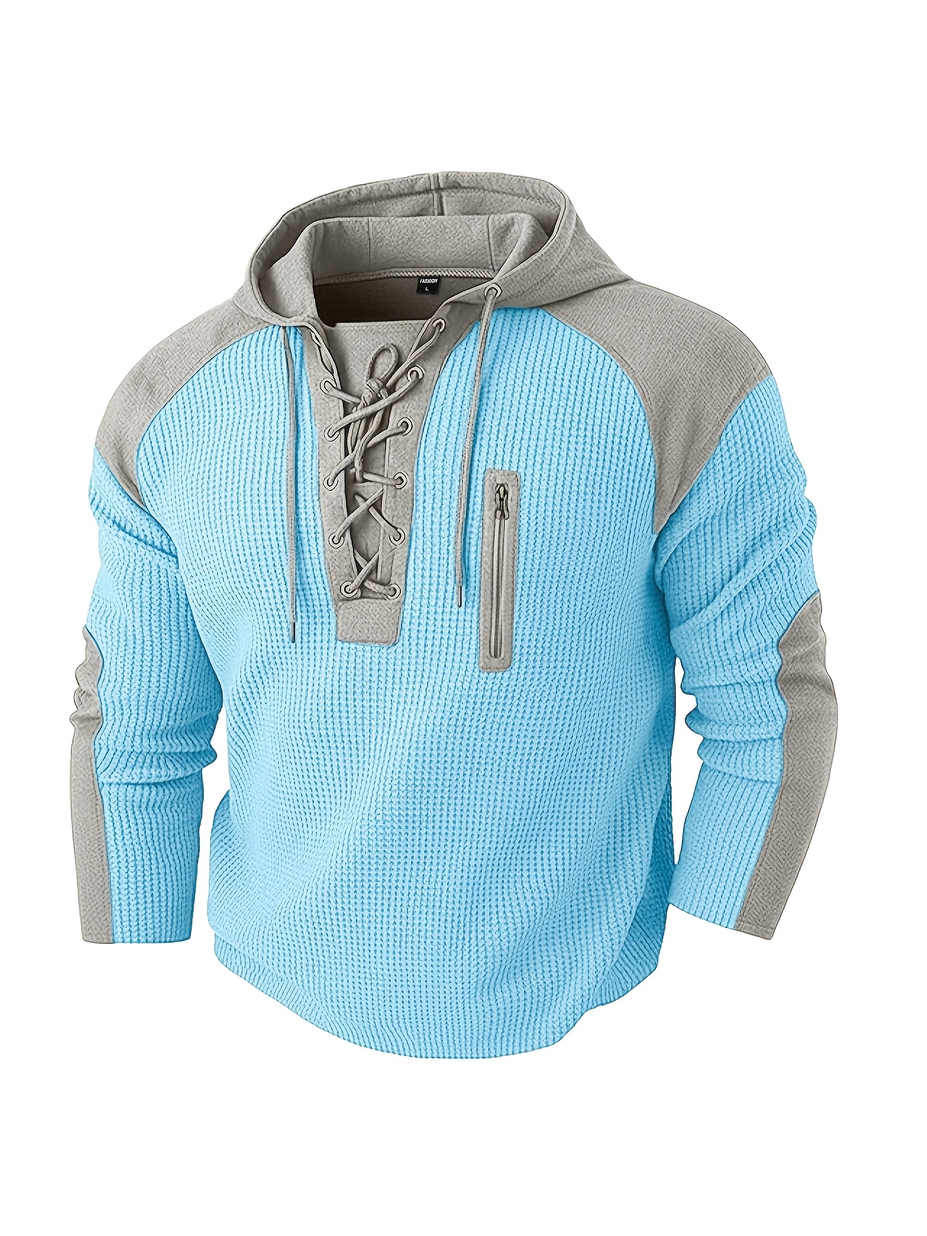 la nouvelle collection printemps été pour hommes présente un haut en maille à capuche texturé de luxe et léger, une polo avec un design côtelé patchwork sur les épaules. la nouvelle collection printemps été pour hommes présente un haut en maille à capuche texturé de luxe et léger, une polo avec un design côtelé patchwork sur les épaules.