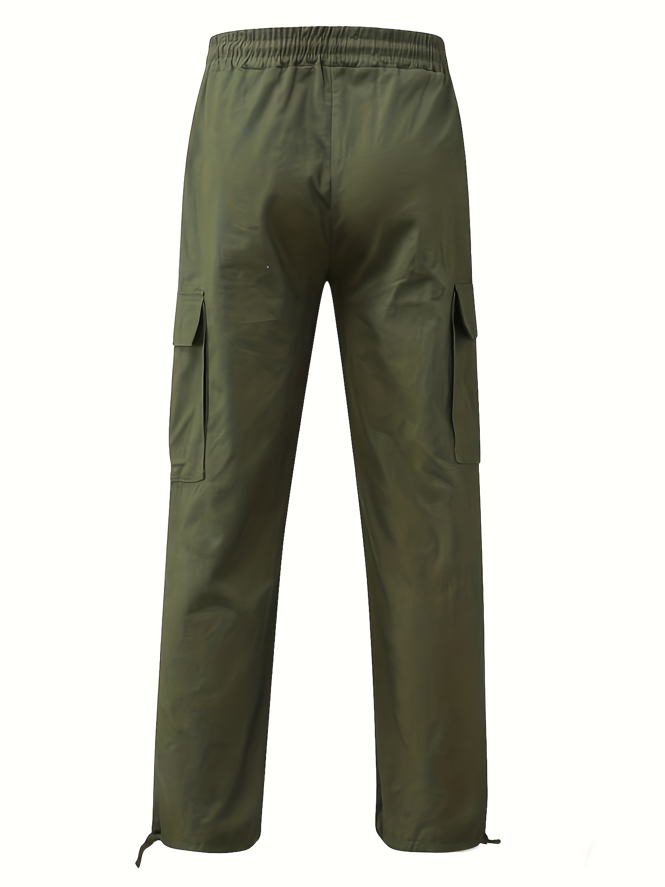 pantalon cargo décontracté pour homme, coupe regular, couleur unie, polyester, non extensible, style workwear, détails de poches, tissu tissé durable. pantalon cargo décontracté pour homme, coupe regular, couleur unie, polyester, non extensible, style workwear, détails de poches, tissu tissé durable.