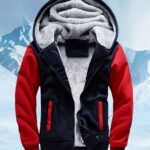 Cardigan Homme Épais Doublé à Capuche