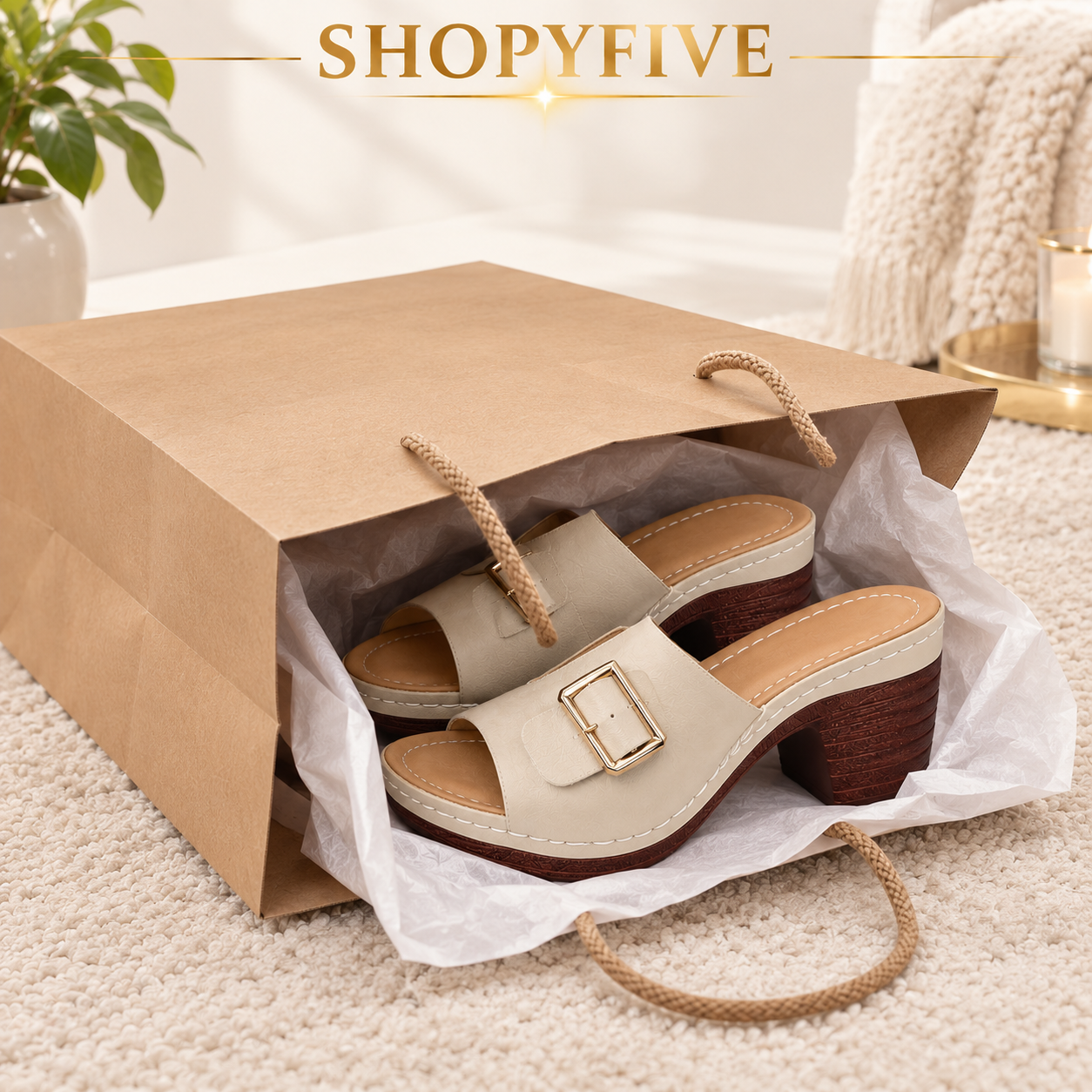 sandales plateforme femme — bride dorée & talon bois sandales plateforme femme — bride dorée & talon bois