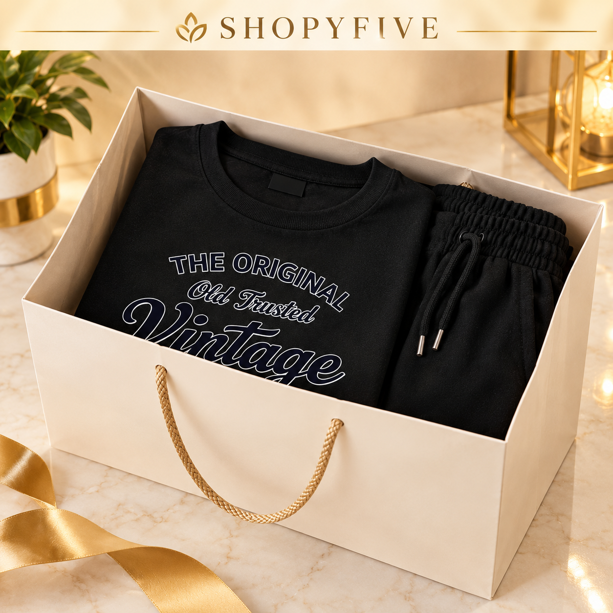 ensemble vintage streetwear — jogging & t shirt graphique ensemble vintage streetwear — jogging & t shirt graphique