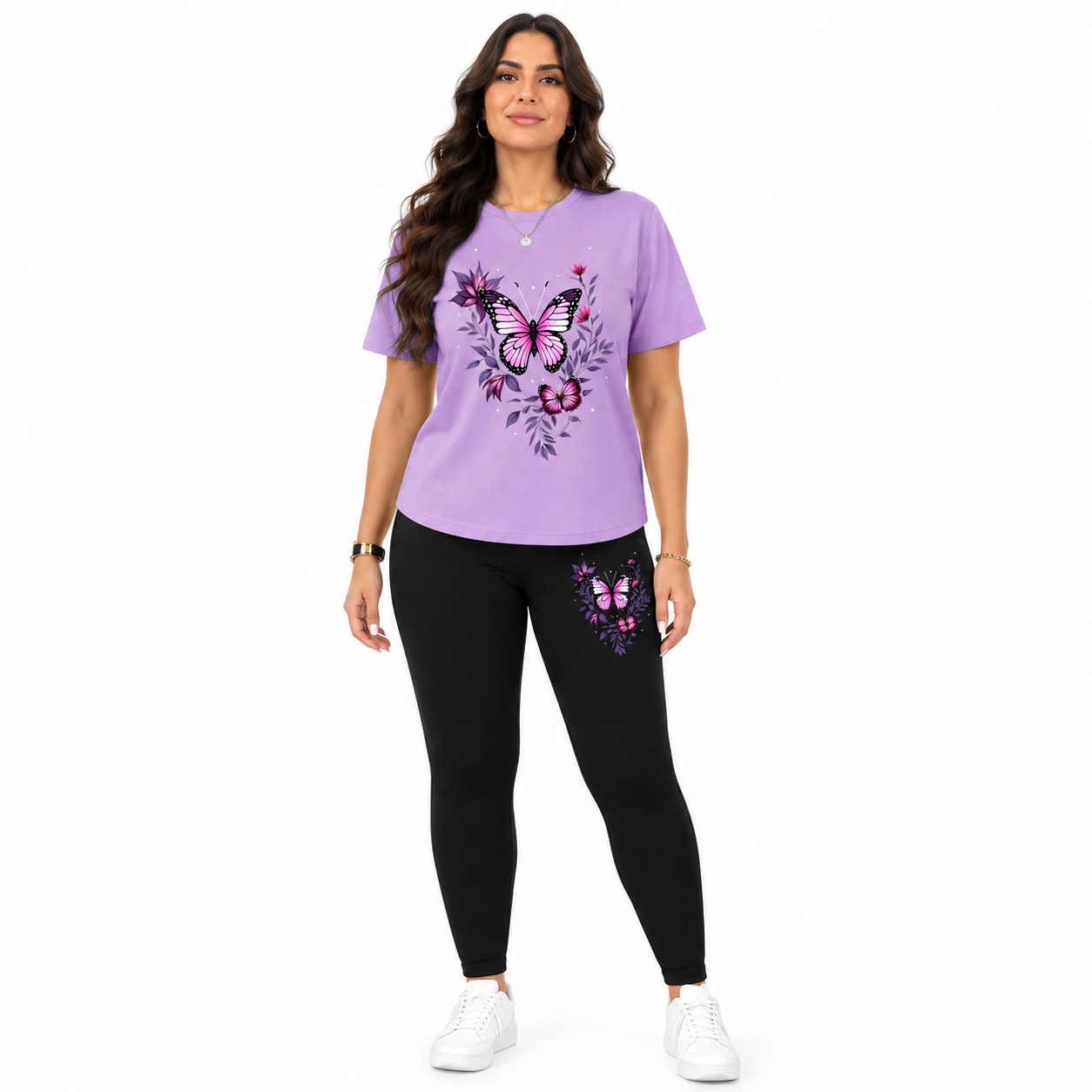 t shirt femme imprimé papillon — style fleuri t shirt femme imprimé papillon — style fleuri