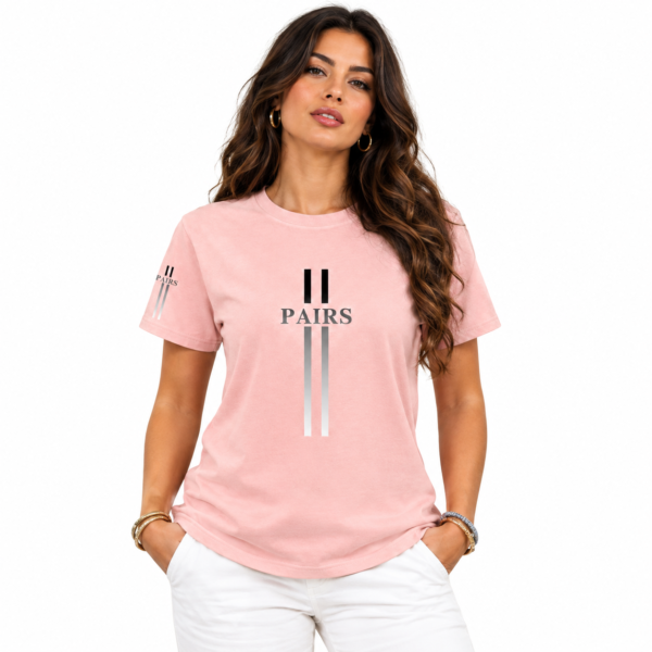 t shirt femme style y2k — imprimé pairs