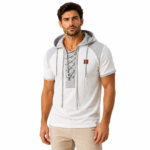 T-shirt à Capuche Waffle Homme — Style Urbain