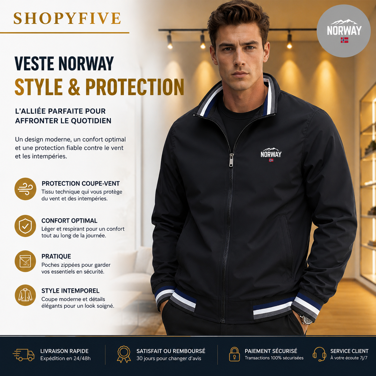 veste homme coupe vent norway | shopyfive veste homme coupe vent norway | shopyfive