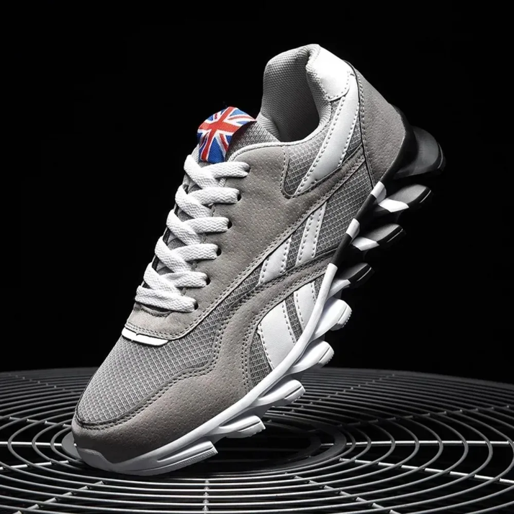 marque tendance taille 46 47 48 hommes résistant à l'usure amorti à semelles épaisses baskets de fitness en plein air respirant chaussures de course pour hommes marque tendance taille 46 47 48 hommes résistant à l'usure amorti à semelles épaisses baskets de fitness en plein air respirant chaussures de course pour hommes