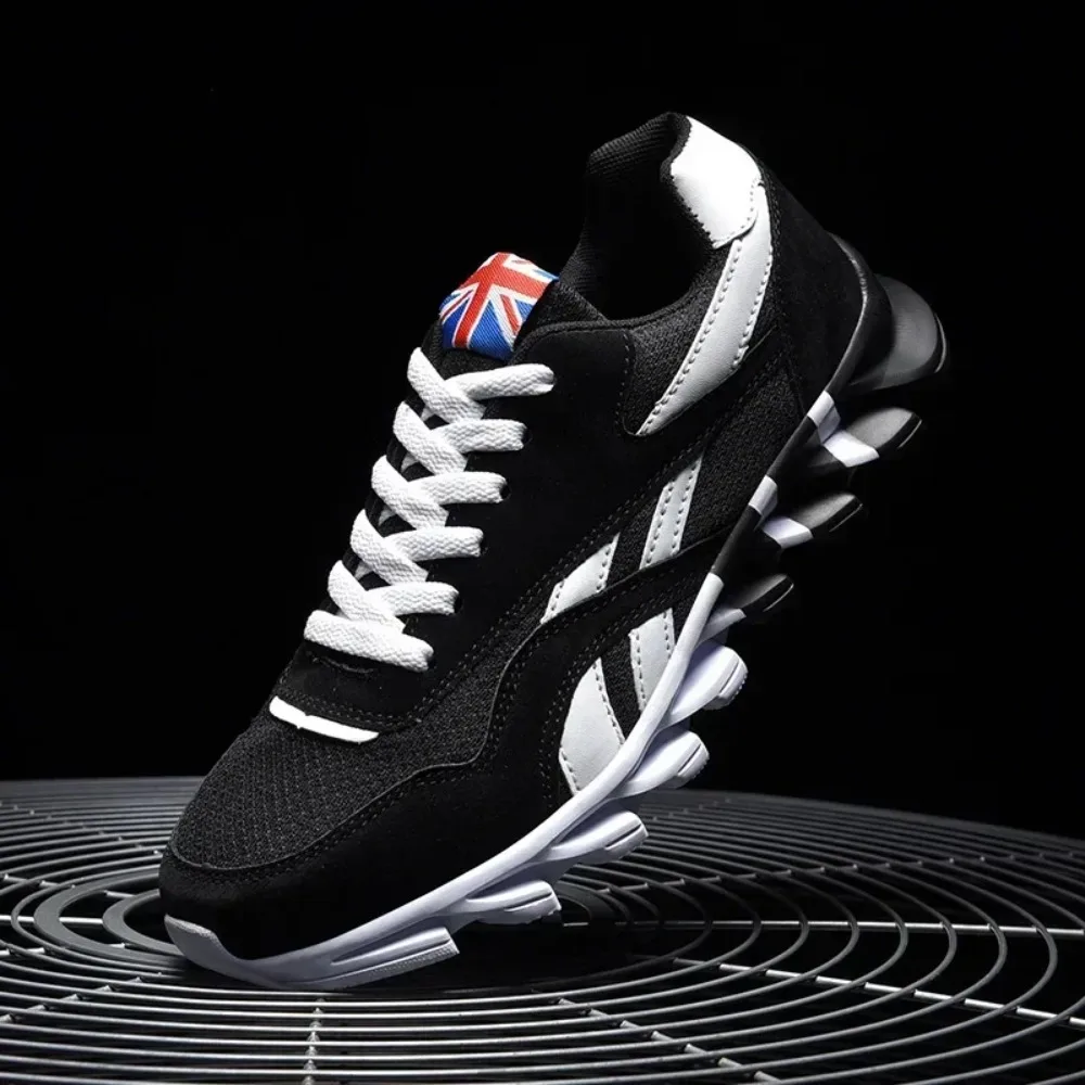marque tendance taille 46 47 48 hommes résistant à l'usure amorti à semelles épaisses baskets de fitness en plein air respirant chaussures de course pour hommes marque tendance taille 46 47 48 hommes résistant à l'usure amorti à semelles épaisses baskets de fitness en plein air respirant chaussures de course pour hommes