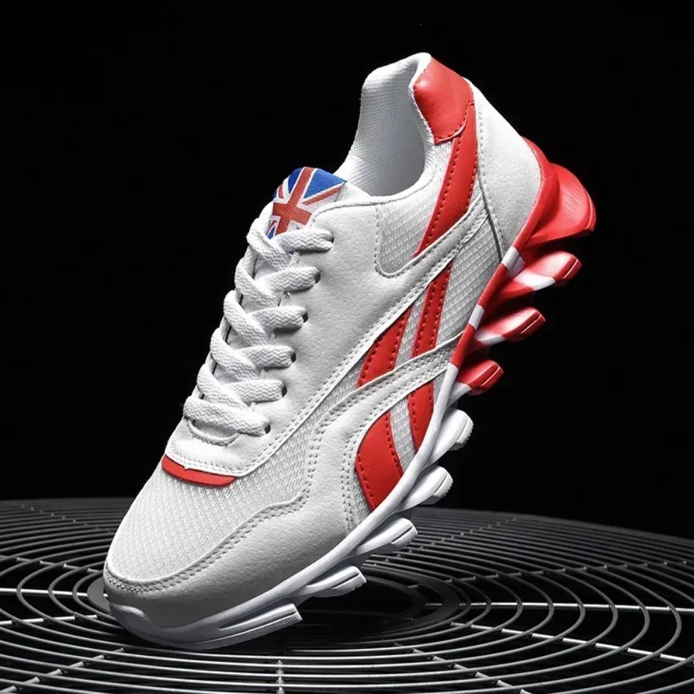 marque tendance taille 46 47 48 hommes résistant à l'usure amorti à semelles épaisses baskets de fitness en plein air respirant chaussures de course pour hommes marque tendance taille 46 47 48 hommes résistant à l'usure amorti à semelles épaisses baskets de fitness en plein air respirant chaussures de course pour hommes