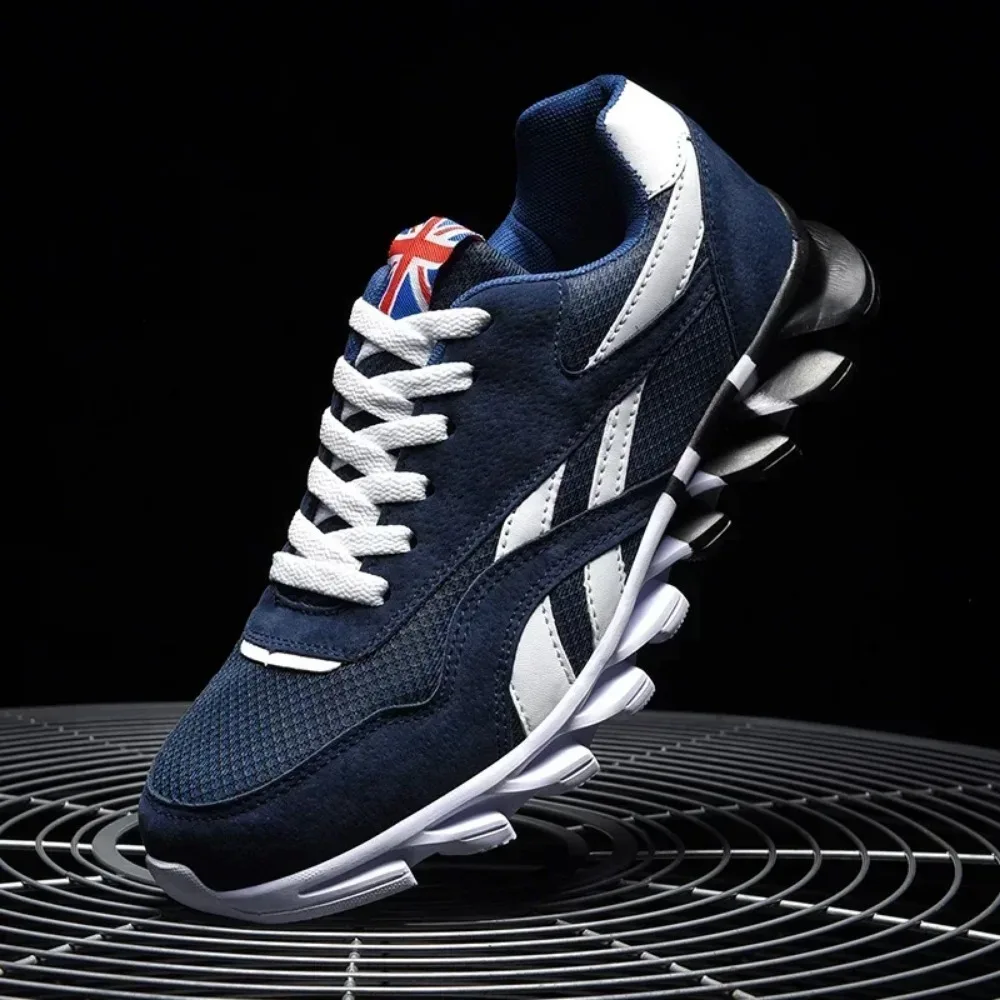 marque tendance taille 46 47 48 hommes résistant à l'usure amorti à semelles épaisses baskets de fitness en plein air respirant chaussures de course pour hommes marque tendance taille 46 47 48 hommes résistant à l'usure amorti à semelles épaisses baskets de fitness en plein air respirant chaussures de course pour hommes
