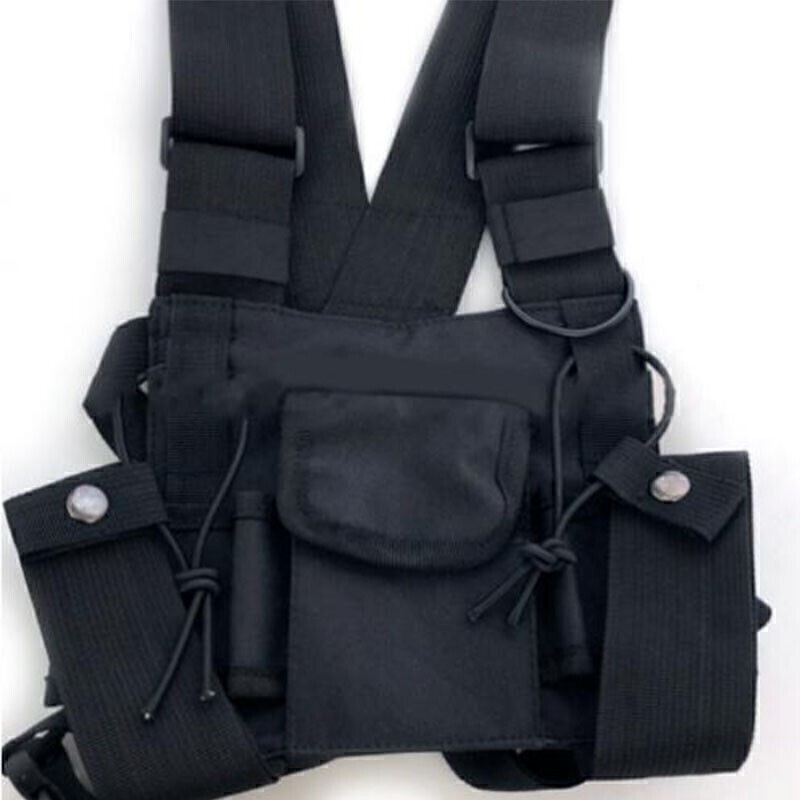 sac de poitrine pour homme & sac de moto, sac de poitrine tactique durable et léger, gilet pour course et randonnée, sac à dos tactique multi poches avec sangle réglable, convient pour l'aventure en plein air, la randonnée, la pêche et le camping sac de poitrine pour homme & sac de moto, sac de poitrine tactique durable et léger, gilet pour course et randonnée, sac à dos tactique multi poches avec sangle réglable, convient pour l'aventure en plein air, la randonnée, la pêche et le camping
