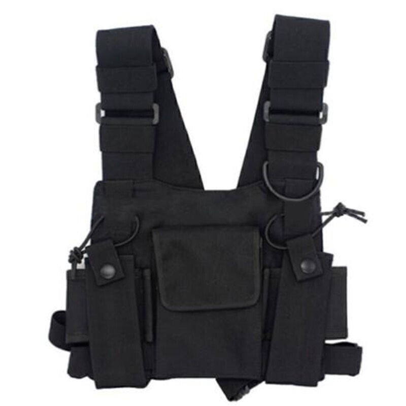 sac de poitrine pour homme & sac de moto, sac de poitrine tactique durable et léger, gilet pour course et randonnée, sac à dos tactique multi poches avec sangle réglable, convient pour l'aventure en plein air, la randonnée, la pêche et le camping sac de poitrine pour homme & sac de moto, sac de poitrine tactique durable et léger, gilet pour course et randonnée, sac à dos tactique multi poches avec sangle réglable, convient pour l'aventure en plein air, la randonnée, la pêche et le camping