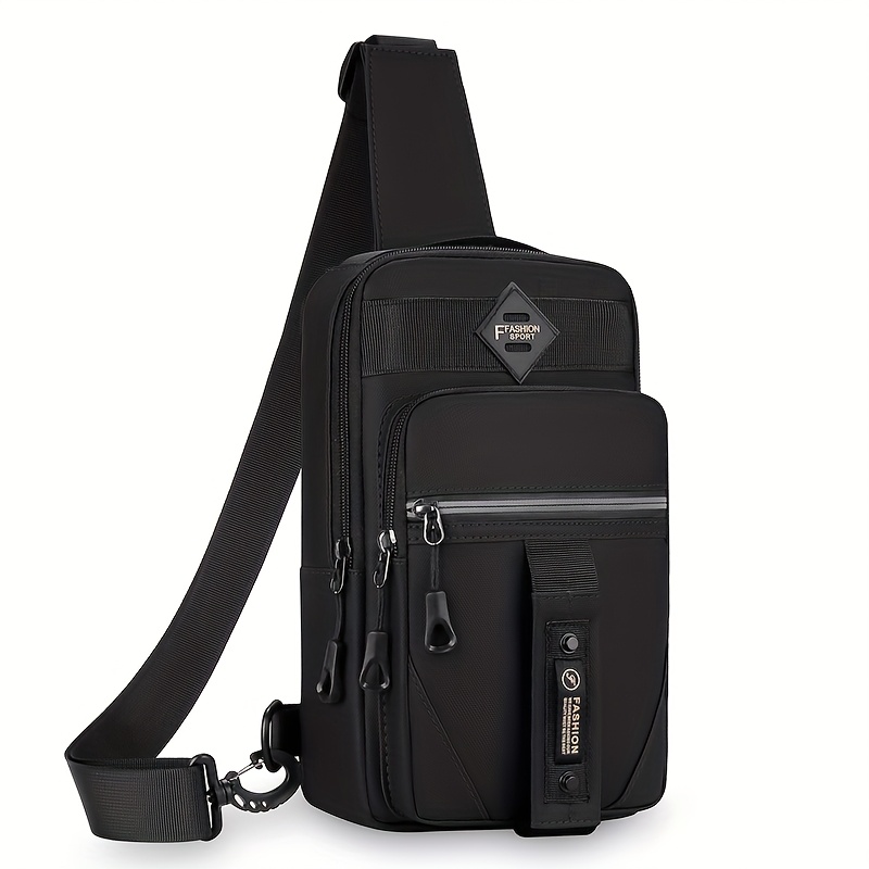 sac de poitrine extérieur pour hommes shilan bandoulière en nylon Élégante, sling sportif multifonctionnel décontracté avec sangle réglable (100 1.0cm), fermeture Éclair, et compartiments multiples pour les trajets quotidiens & aventures, sac bandoulière sac de poitrine extérieur pour hommes shilan bandoulière en nylon Élégante, sling sportif multifonctionnel décontracté avec sangle réglable (100 1.0cm), fermeture Éclair, et compartiments multiples pour les trajets quotidiens & aventures, sac bandoulière