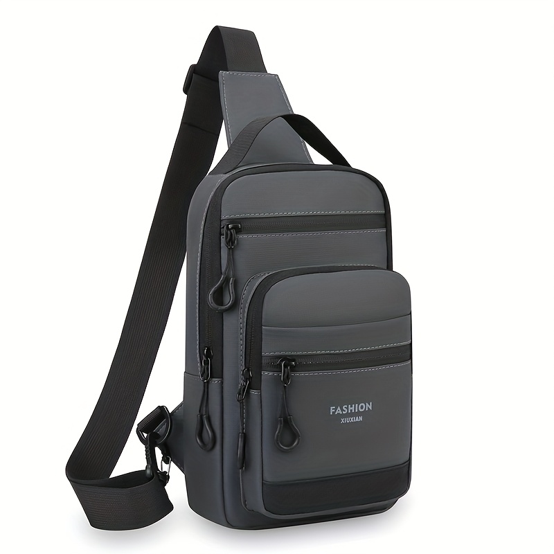 sac de poitrine extérieur pour hommes shilan bandoulière en nylon Élégante, sling sportif multifonctionnel décontracté avec sangle réglable (100 1.0cm), fermeture Éclair, et compartiments multiples pour les trajets quotidiens & aventures, sac bandoulière sac de poitrine extérieur pour hommes shilan bandoulière en nylon Élégante, sling sportif multifonctionnel décontracté avec sangle réglable (100 1.0cm), fermeture Éclair, et compartiments multiples pour les trajets quotidiens & aventures, sac bandoulière
