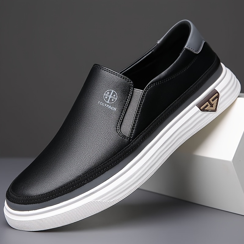 chaussures décontractées simples pour hommes, idéales pour les vacances en plein air, avec semelle souple et dessus doux, mocassins antidérapants chaussures décontractées simples pour hommes, idéales pour les vacances en plein air, avec semelle souple et dessus doux, mocassins antidérapants