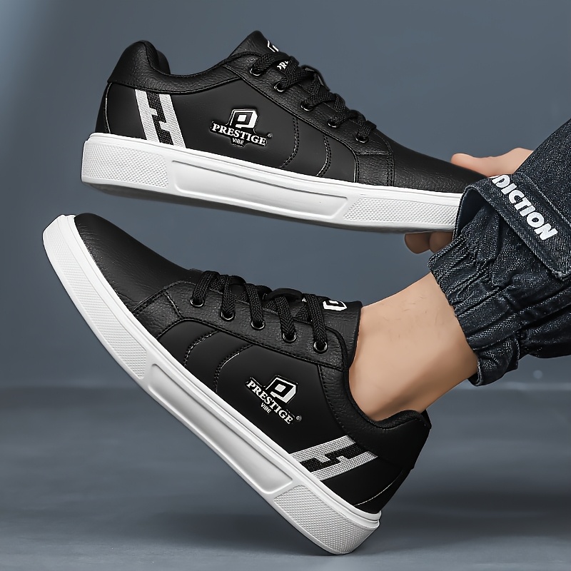 prestigevibe baskets d'entraînement pour hommes et grandes tailles chaussures de sport basses légères et amortissantes pour salle de sport, skateboard, tenue décontractée chaussures de sport (options multicolores) prestigevibe baskets d'entraînement pour hommes et grandes tailles chaussures de sport basses légères et amortissantes pour salle de sport, skateboard, tenue décontractée chaussures de sport (options multicolores)