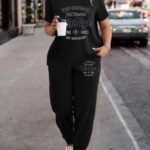 Ensemble Vintage Streetwear — Jogging & T-shirt Graphique
