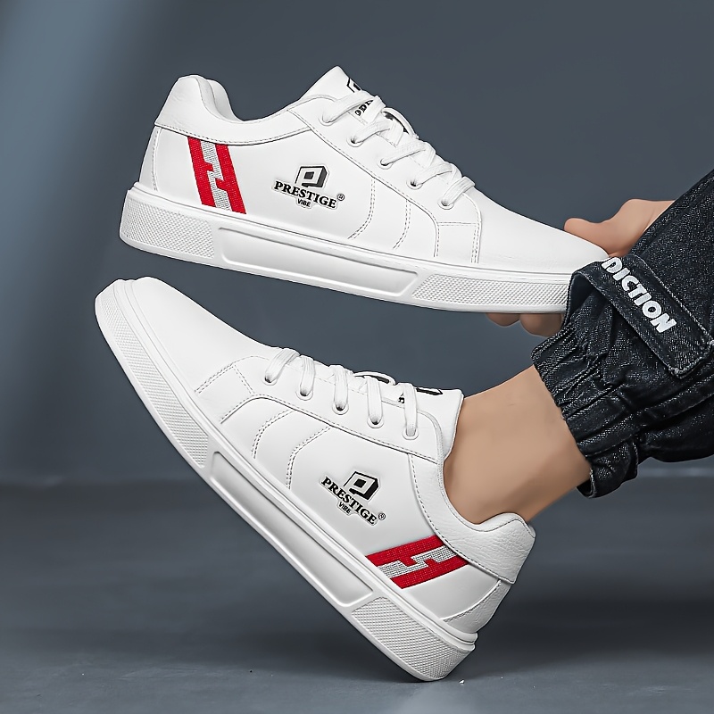 prestigevibe baskets d'entraînement pour hommes et grandes tailles chaussures de sport basses légères et amortissantes pour salle de sport, skateboard, tenue décontractée chaussures de sport (options multicolores) prestigevibe baskets d'entraînement pour hommes et grandes tailles chaussures de sport basses légères et amortissantes pour salle de sport, skateboard, tenue décontractée chaussures de sport (options multicolores)