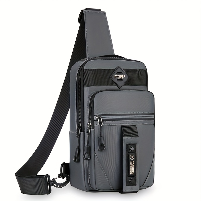 sac de poitrine extérieur pour hommes shilan bandoulière en nylon Élégante, sling sportif multifonctionnel décontracté avec sangle réglable (100 1.0cm), fermeture Éclair, et compartiments multiples pour les trajets quotidiens & aventures, sac bandoulière sac de poitrine extérieur pour hommes shilan bandoulière en nylon Élégante, sling sportif multifonctionnel décontracté avec sangle réglable (100 1.0cm), fermeture Éclair, et compartiments multiples pour les trajets quotidiens & aventures, sac bandoulière