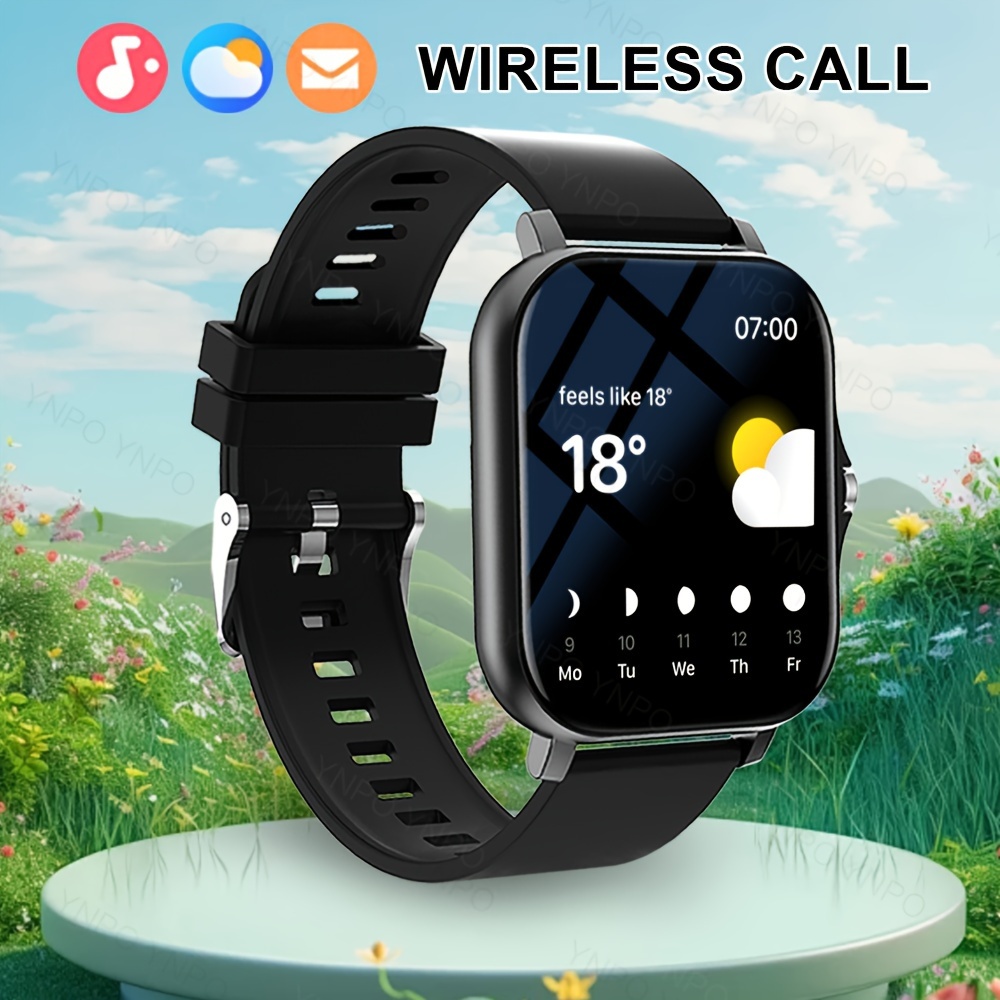 nouvelle montre connectée avec appel/réception sans fil, modes sportifs multiples, contrôle de l'appareil photo, notifications de messages, design ultra fin sans cadre. convient pour android et iphone, unisexe, idéale comme cadeau nouvelle montre connectée avec appel/réception sans fil, modes sportifs multiples, contrôle de l'appareil photo, notifications de messages, design ultra fin sans cadre. convient pour android et iphone, unisexe, idéale comme cadeau