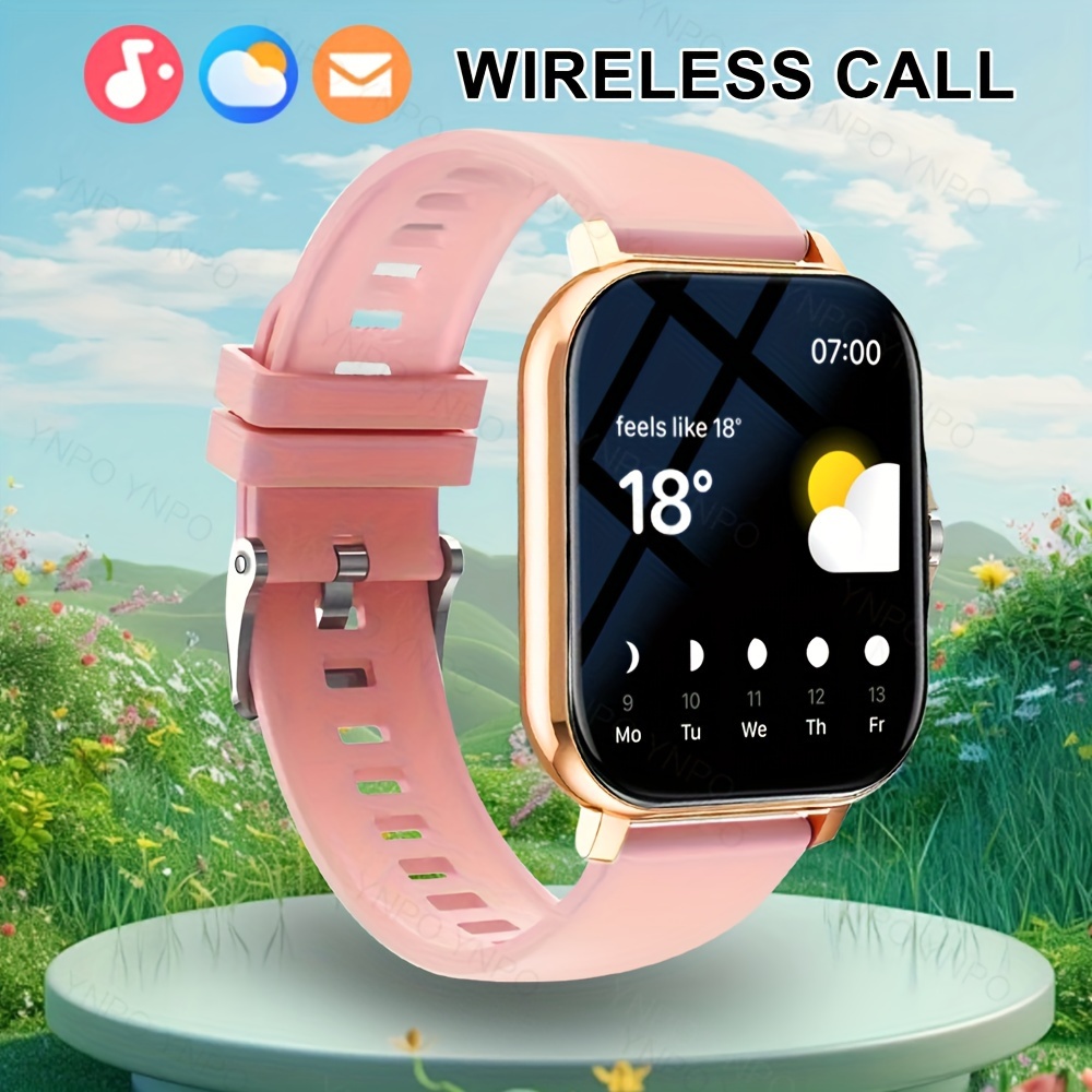 nouvelle montre connectée avec appel/réception sans fil, modes sportifs multiples, contrôle de l'appareil photo, notifications de messages, design ultra fin sans cadre. convient pour android et iphone, unisexe, idéale comme cadeau nouvelle montre connectée avec appel/réception sans fil, modes sportifs multiples, contrôle de l'appareil photo, notifications de messages, design ultra fin sans cadre. convient pour android et iphone, unisexe, idéale comme cadeau