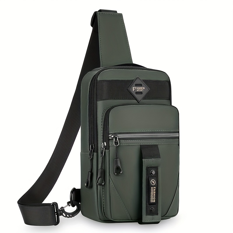 sac de poitrine extérieur pour hommes shilan bandoulière en nylon Élégante, sling sportif multifonctionnel décontracté avec sangle réglable (100 1.0cm), fermeture Éclair, et compartiments multiples pour les trajets quotidiens & aventures, sac bandoulière sac de poitrine extérieur pour hommes shilan bandoulière en nylon Élégante, sling sportif multifonctionnel décontracté avec sangle réglable (100 1.0cm), fermeture Éclair, et compartiments multiples pour les trajets quotidiens & aventures, sac bandoulière