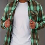 Chemise à Carreaux Homme — Vintage & Décontractée