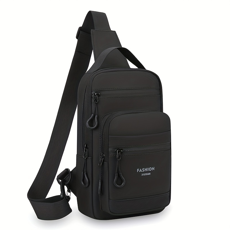 sac de poitrine extérieur pour hommes shilan bandoulière en nylon Élégante, sling sportif multifonctionnel décontracté avec sangle réglable (100 1.0cm), fermeture Éclair, et compartiments multiples pour les trajets quotidiens & aventures, sac bandoulière sac de poitrine extérieur pour hommes shilan bandoulière en nylon Élégante, sling sportif multifonctionnel décontracté avec sangle réglable (100 1.0cm), fermeture Éclair, et compartiments multiples pour les trajets quotidiens & aventures, sac bandoulière