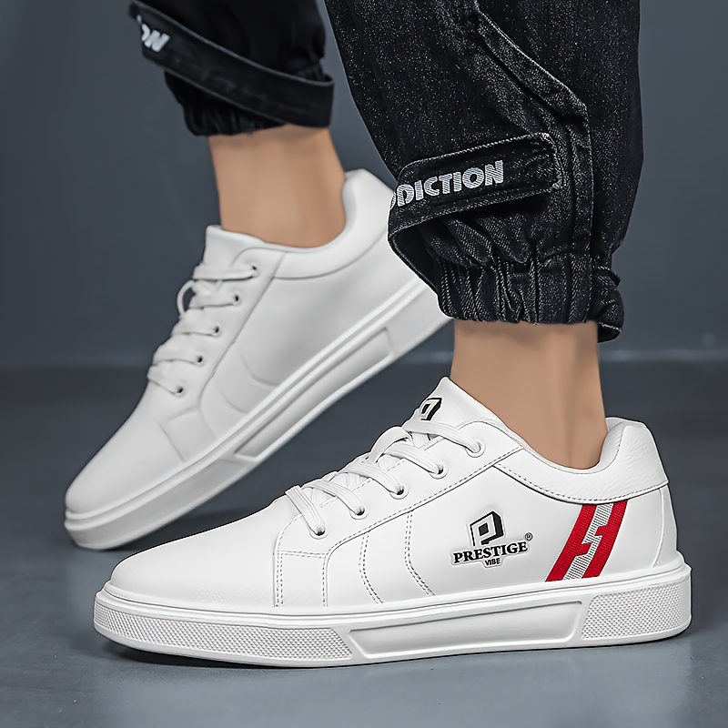 prestigevibe baskets d'entraînement pour hommes et grandes tailles chaussures de sport basses légères et amortissantes pour salle de sport, skateboard, tenue décontractée chaussures de sport (options multicolores) prestigevibe baskets d'entraînement pour hommes et grandes tailles chaussures de sport basses légères et amortissantes pour salle de sport, skateboard, tenue décontractée chaussures de sport (options multicolores)