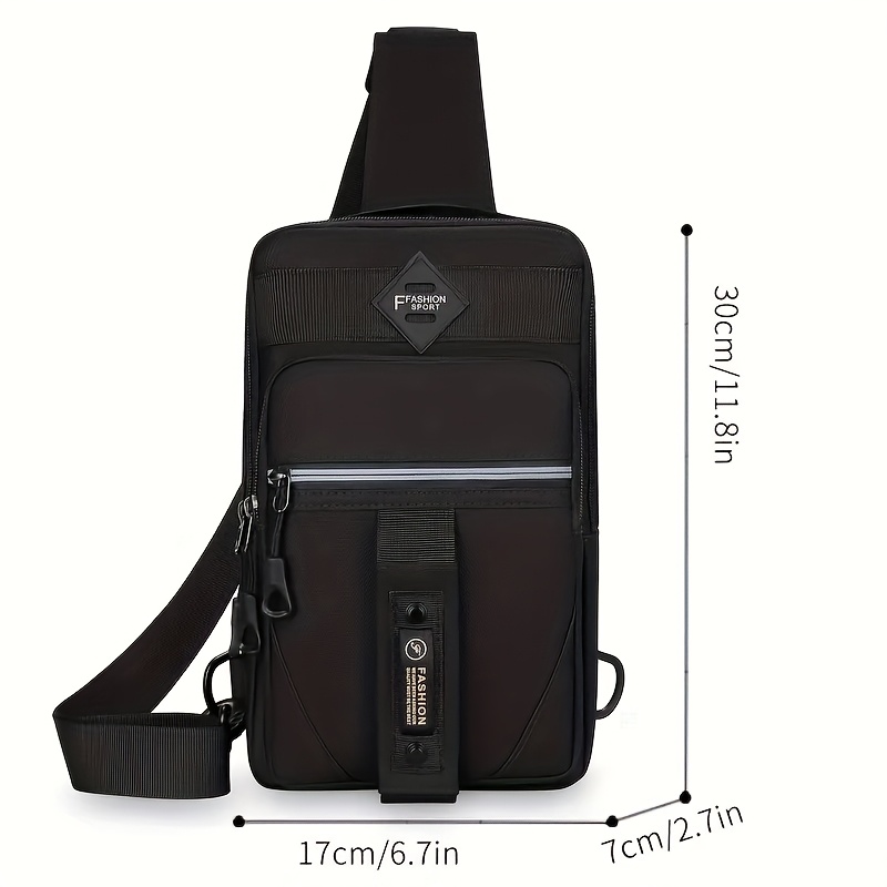 sac de poitrine extérieur pour hommes shilan bandoulière en nylon Élégante, sling sportif multifonctionnel décontracté avec sangle réglable (100 1.0cm), fermeture Éclair, et compartiments multiples pour les trajets quotidiens & aventures, sac bandoulière sac de poitrine extérieur pour hommes shilan bandoulière en nylon Élégante, sling sportif multifonctionnel décontracté avec sangle réglable (100 1.0cm), fermeture Éclair, et compartiments multiples pour les trajets quotidiens & aventures, sac bandoulière