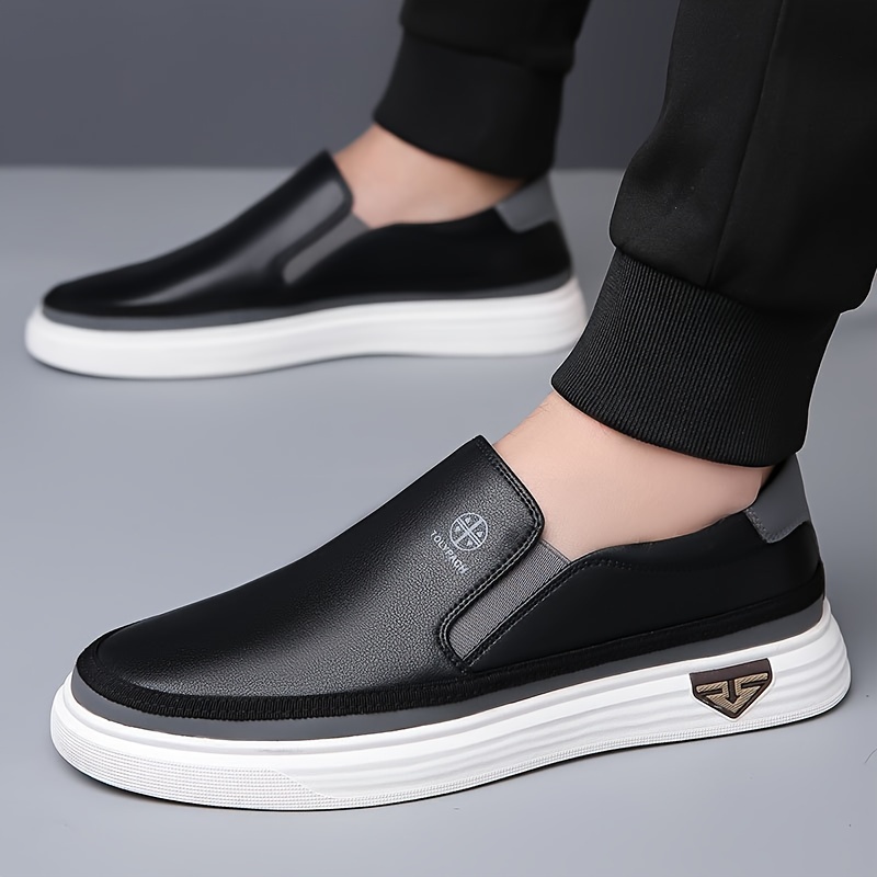 chaussures décontractées simples pour hommes, idéales pour les vacances en plein air, avec semelle souple et dessus doux, mocassins antidérapants chaussures décontractées simples pour hommes, idéales pour les vacances en plein air, avec semelle souple et dessus doux, mocassins antidérapants
