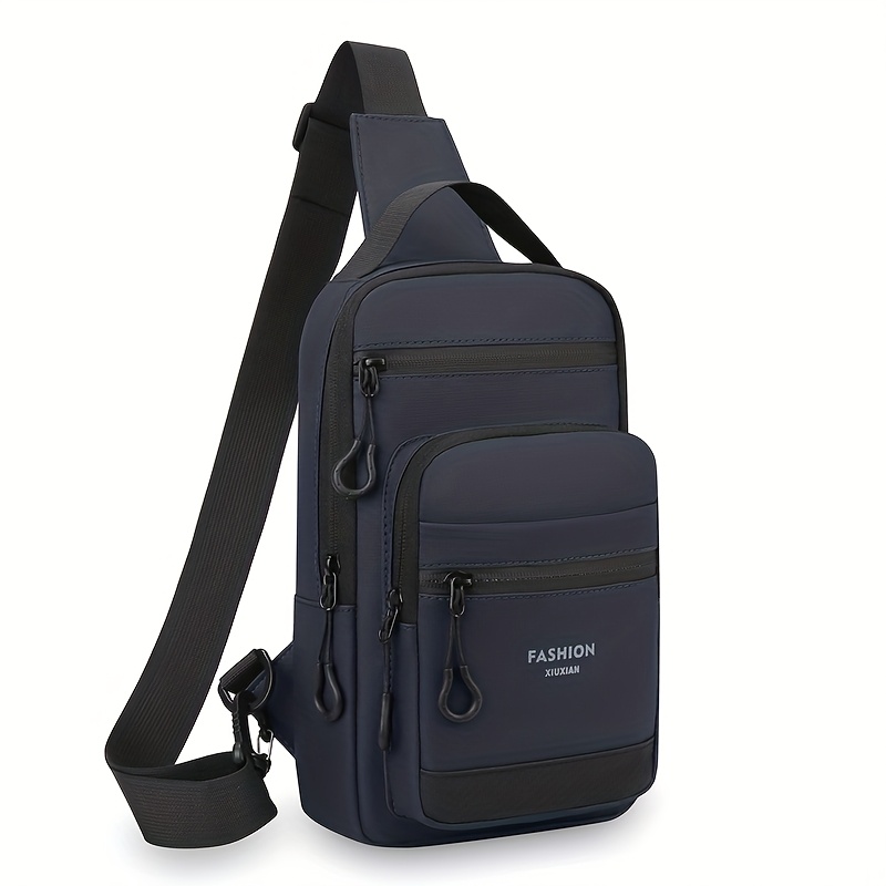 sac de poitrine extérieur pour hommes shilan bandoulière en nylon Élégante, sling sportif multifonctionnel décontracté avec sangle réglable (100 1.0cm), fermeture Éclair, et compartiments multiples pour les trajets quotidiens & aventures, sac bandoulière sac de poitrine extérieur pour hommes shilan bandoulière en nylon Élégante, sling sportif multifonctionnel décontracté avec sangle réglable (100 1.0cm), fermeture Éclair, et compartiments multiples pour les trajets quotidiens & aventures, sac bandoulière