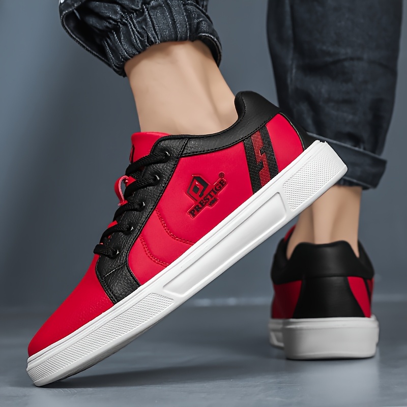 prestigevibe baskets d'entraînement pour hommes et grandes tailles chaussures de sport basses légères et amortissantes pour salle de sport, skateboard, tenue décontractée chaussures de sport (options multicolores) prestigevibe baskets d'entraînement pour hommes et grandes tailles chaussures de sport basses légères et amortissantes pour salle de sport, skateboard, tenue décontractée chaussures de sport (options multicolores)