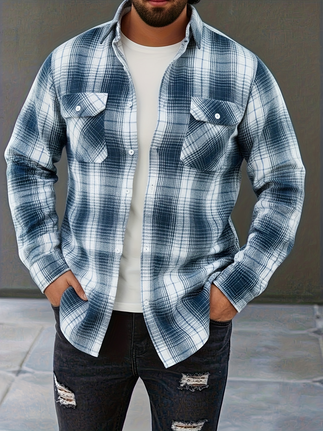 chemise vintage à carreaux verts et marron pour homme, style décontracté à poches doubles pour printemps/automne, haut polyvalent, design rétro à carreaux, coupe détendue, lavage à la main, tissu non Élastique, chemise homme, coupe régulière, pour passionnés de vêtements de travail, tenue décontractée, taille chinoise, veuillez consulter attentivement le guide des tailles chemise vintage à carreaux verts et marron pour homme, style décontracté à poches doubles pour printemps/automne, haut polyvalent, design rétro à carreaux, coupe détendue, lavage à la main, tissu non Élastique, chemise homme, coupe régulière, pour passionnés de vêtements de travail, tenue décontractée, taille chinoise, veuillez consulter attentivement le guide des tailles