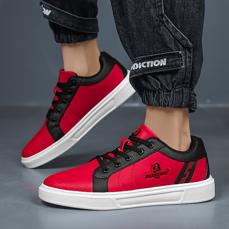 prestigevibe baskets d'entraînement pour hommes et grandes tailles chaussures de sport basses légères et amortissantes pour salle de sport, skateboard, tenue décontractée chaussures de sport (options multicolores) prestigevibe baskets d'entraînement pour hommes et grandes tailles chaussures de sport basses légères et amortissantes pour salle de sport, skateboard, tenue décontractée chaussures de sport (options multicolores)