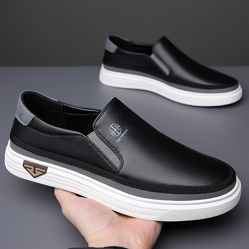 chaussures décontractées simples pour hommes, idéales pour les vacances en plein air, avec semelle souple et dessus doux, mocassins antidérapants chaussures décontractées simples pour hommes, idéales pour les vacances en plein air, avec semelle souple et dessus doux, mocassins antidérapants