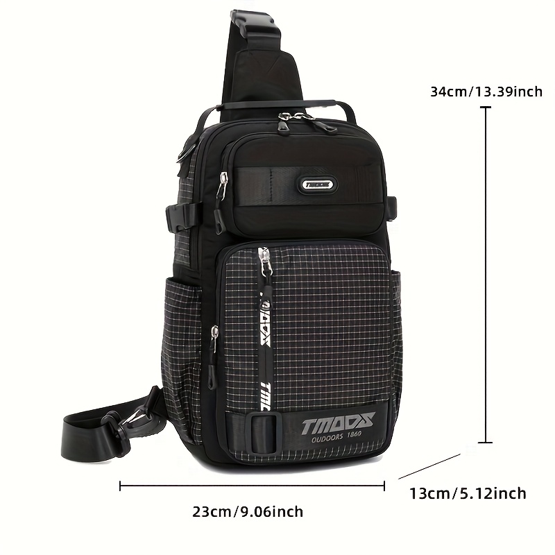 sac de poitrine tendance anti vol multi usage pour hommes et femmes, sac de voyage sportif à une épaule ou croisé, sac à dos léger et petit sac de poitrine tendance anti vol multi usage pour hommes et femmes, sac de voyage sportif à une épaule ou croisé, sac à dos léger et petit