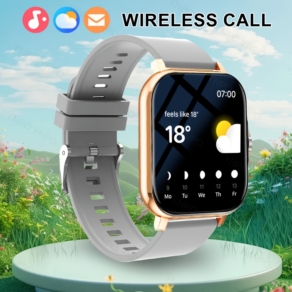 nouvelle montre connectée avec appel/réception sans fil, modes sportifs multiples, contrôle de l'appareil photo, notifications de messages, design ultra fin sans cadre. convient pour android et iphone, unisexe, idéale comme cadeau nouvelle montre connectée avec appel/réception sans fil, modes sportifs multiples, contrôle de l'appareil photo, notifications de messages, design ultra fin sans cadre. convient pour android et iphone, unisexe, idéale comme cadeau