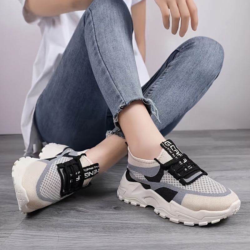 chaussures de sport décontractées et respirantes polyvalentes pour toutes les saisons, chaussures de sport tendance en maille à semelle souple pour femmes, chaussures pour femmes, baskets chaussures de sport décontractées et respirantes polyvalentes pour toutes les saisons, chaussures de sport tendance en maille à semelle souple pour femmes, chaussures pour femmes, baskets