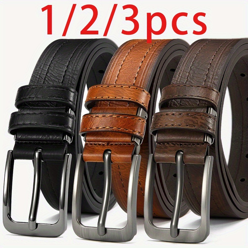 1/2/3 pièces ceinture homme vintage haut de gamme, durable et respirante, design ajustable avec boucle carrée, idéale pour professionnels, public mature et passionnés de mode, cadeau parfait pour diverses occasions, adaptée aux jeans et tenues formelles, alliant pratique et texture, facilement 1/2/3 pièces ceinture homme vintage haut de gamme, durable et respirante, design ajustable avec boucle carrée, idéale pour professionnels, public mature et passionnés de mode, cadeau parfait pour diverses occasions, adaptée aux jeans et tenues formelles, alliant pratique et texture, facilement