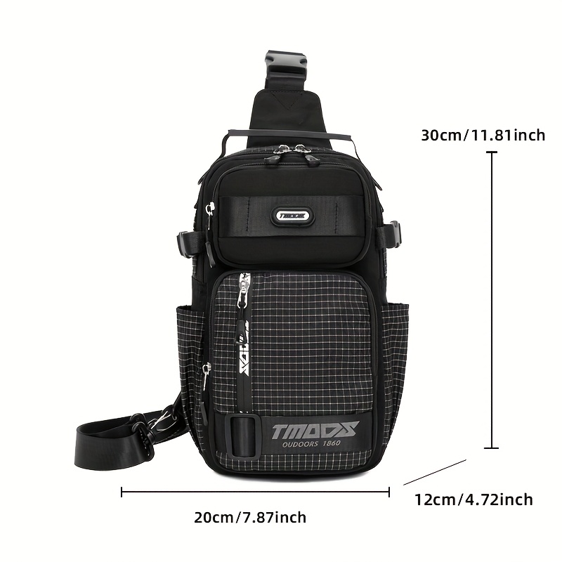 sac de poitrine tendance anti vol multi usage pour hommes et femmes, sac de voyage sportif à une épaule ou croisé, sac à dos léger et petit sac de poitrine tendance anti vol multi usage pour hommes et femmes, sac de voyage sportif à une épaule ou croisé, sac à dos léger et petit