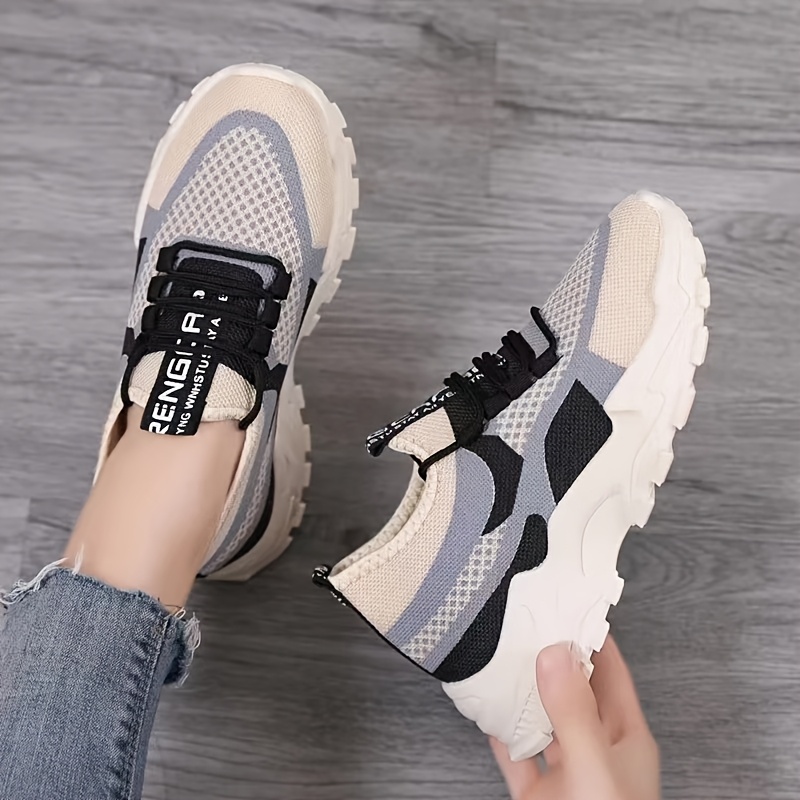 chaussures de sport décontractées et respirantes polyvalentes pour toutes les saisons, chaussures de sport tendance en maille à semelle souple pour femmes, chaussures pour femmes, baskets chaussures de sport décontractées et respirantes polyvalentes pour toutes les saisons, chaussures de sport tendance en maille à semelle souple pour femmes, chaussures pour femmes, baskets
